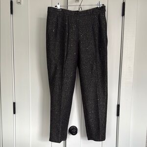 J. Crew sequin Tweed Pants